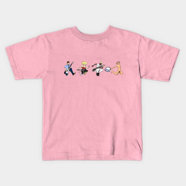 No Doubt Rock Toons Graphic Kids T-Shirt by saintchristopher